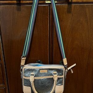 Consuela Black Pebbled Crossbody Bag - Matching wallet in my listings